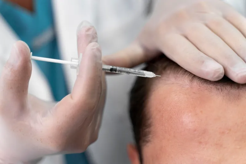 Hair transplant consultation